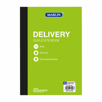 070B marlin delivery duplicate A5 book