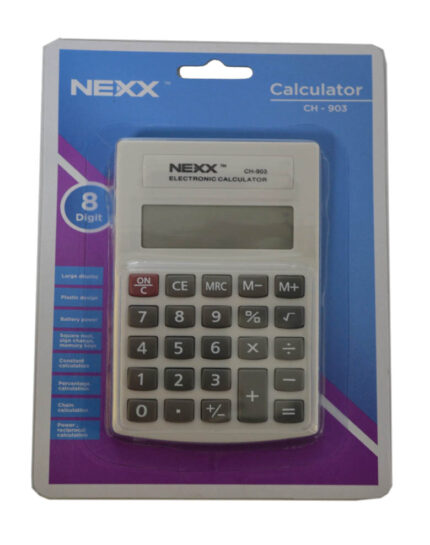 CAL009 Catiga White calculator