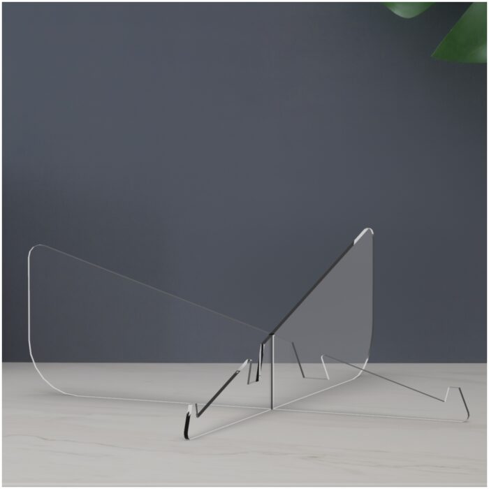 DP0404 Flat Packable Laptop Stand Acrylic