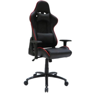 Raptor Highback Chair - Black and Red