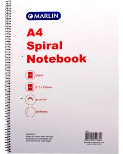 marlin notebook 100 pgs